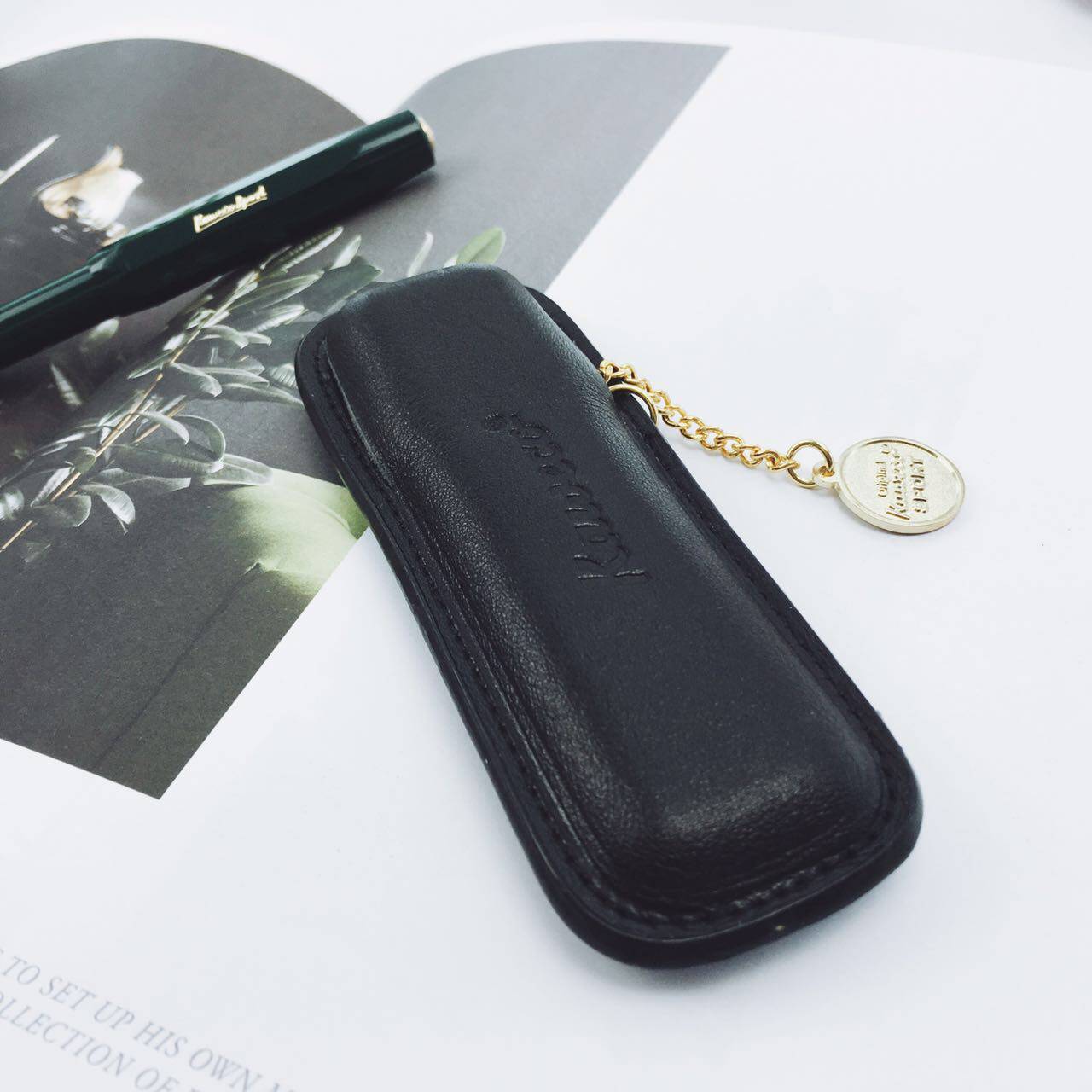 Kaweco writing accessories Sport sports series pen case pen case 2 pack leather pen case without pen