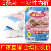 5-pack maternal disposable underwear prenatal and postpartum waiting months Non-woven disposable underwear wholesale