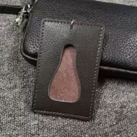 Коричневая коровья кожа первого слоя