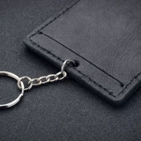 Индукционный картхолдер, модная сумка через плечо, кожаный мужской чехол для проездного, для брелока контроля доступа