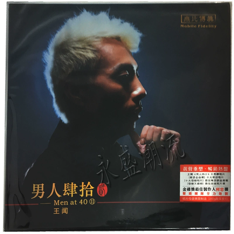 Wang Wen Man Forty II LP Vinyl Album Bản thu cũ cho Gramophone - Máy hát