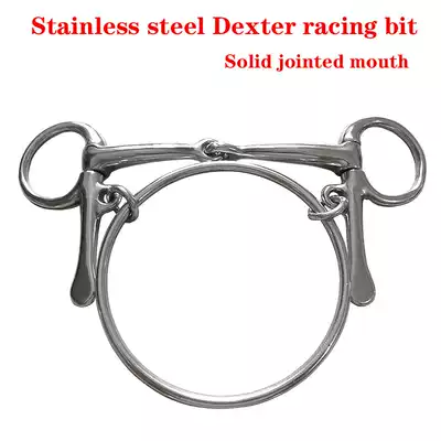 The classic stainless steel horse racing mouth fine polished horse chew does not rust or skin