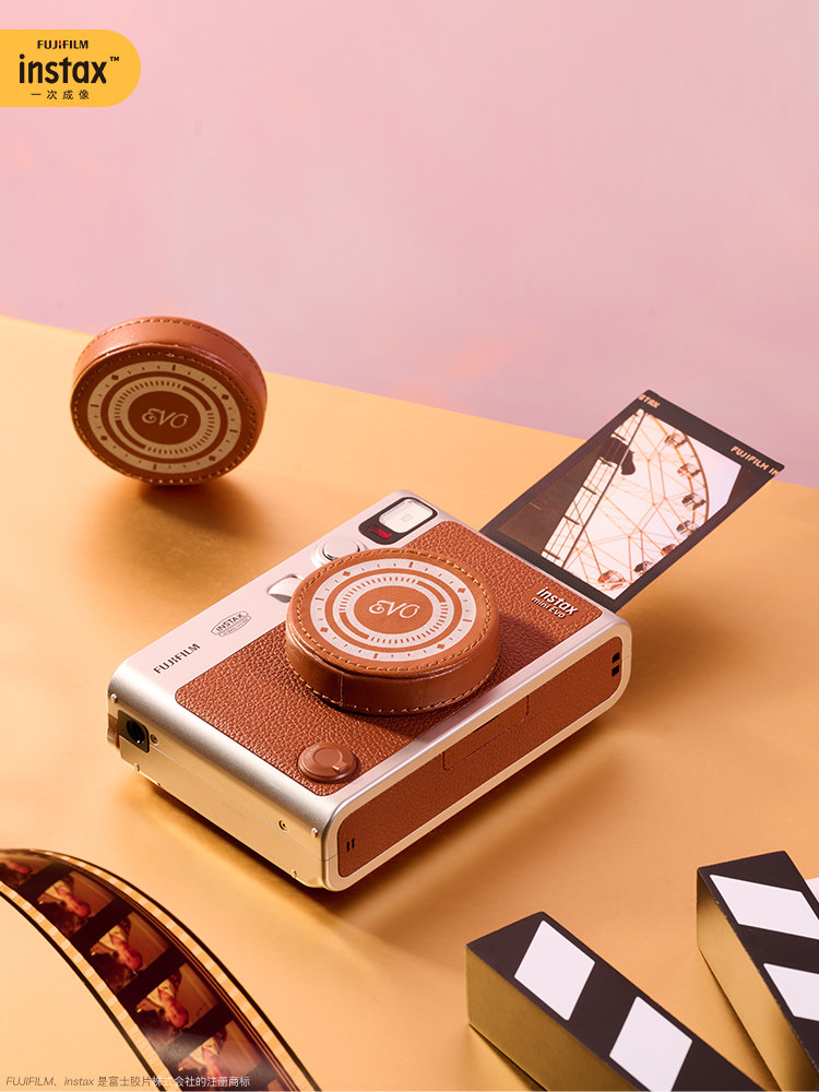 Fuji Instax Mini Evo Instant Camera One-Shot Instant Imaging Art Freshman Gift Box Set Digital-Analog