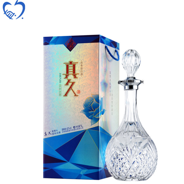 泸州老窖旗下 真久 老窖 柔和淡雅 42度浓香型白酒 1000ml礼盒装 天猫优惠券折后￥78包邮（￥168-90）