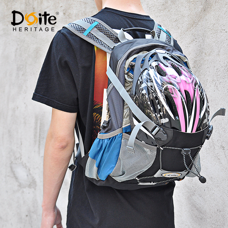 Doite outdoor cycling water bag backpack Mountain bike equipment bag Mountaineering hiking road bike drinking bag 18L