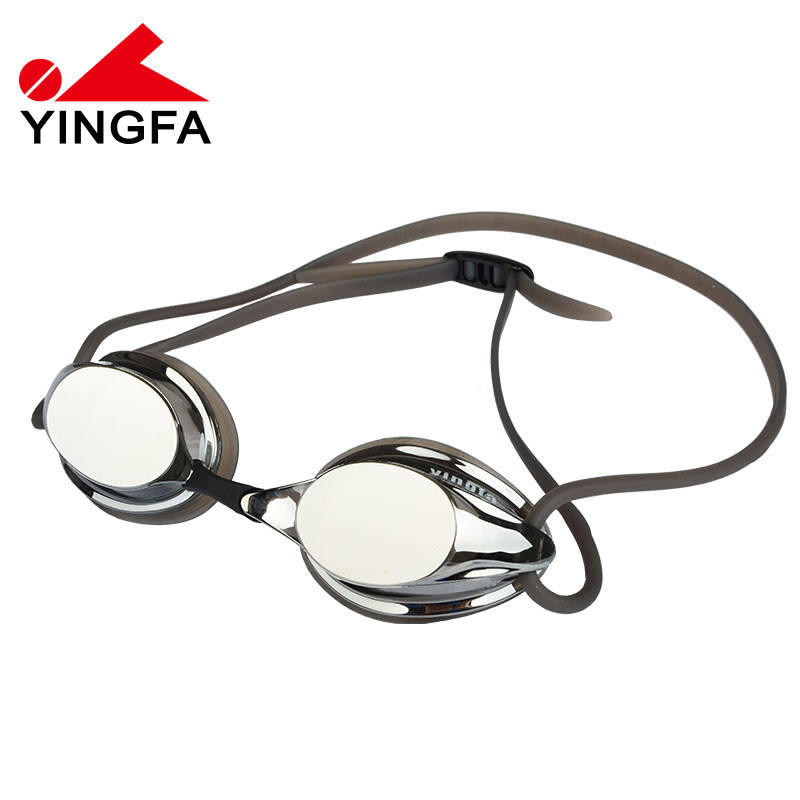 Yingfa goggles Anti-fog high-definition waterproof men's and women's electroplating film competition competition racing professional training swimming glasses