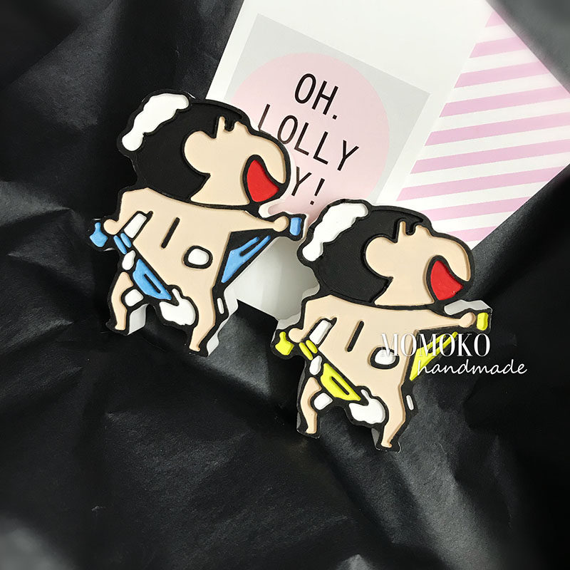 MOMOKO Crayon Shinchan Aromatherapy Gypsum Car Perfume Aromatherapy Bath Xiaoxin Gift Custom Korean Expansion Stone