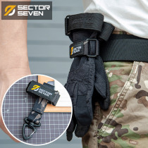 Section 7 Gants multifonctionnels cintres Ventilateurs militaires Gants tactiques de plein air Gants dalpinisme Montage Rope pour les hameçons anti-perte