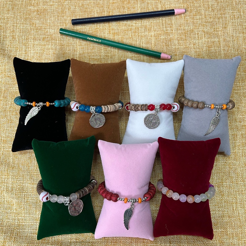 12cm cm Long, 6.5cm cm Wide, Jewelry Organizer with Long Soft Pads for Bracelets and Bangles, Storage and Display Tool for Photography 12cm cm Long, 6.5cm cm Wide, Jewelry Organizer with Long Soft Pads for Bracelets and Bangles, Storage and Display Tool for Photography