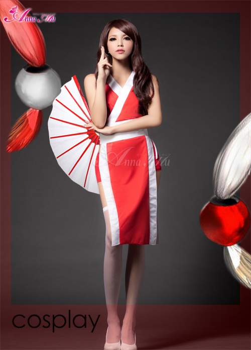 Trò chơi anime King of Fighters COSPLAY Tôi không biết trang phục múa lửa Quần áo COS trang phục gợi cảm Trang phục kimono gợi cảm - Cosplay đồ cosplay gợi cảm