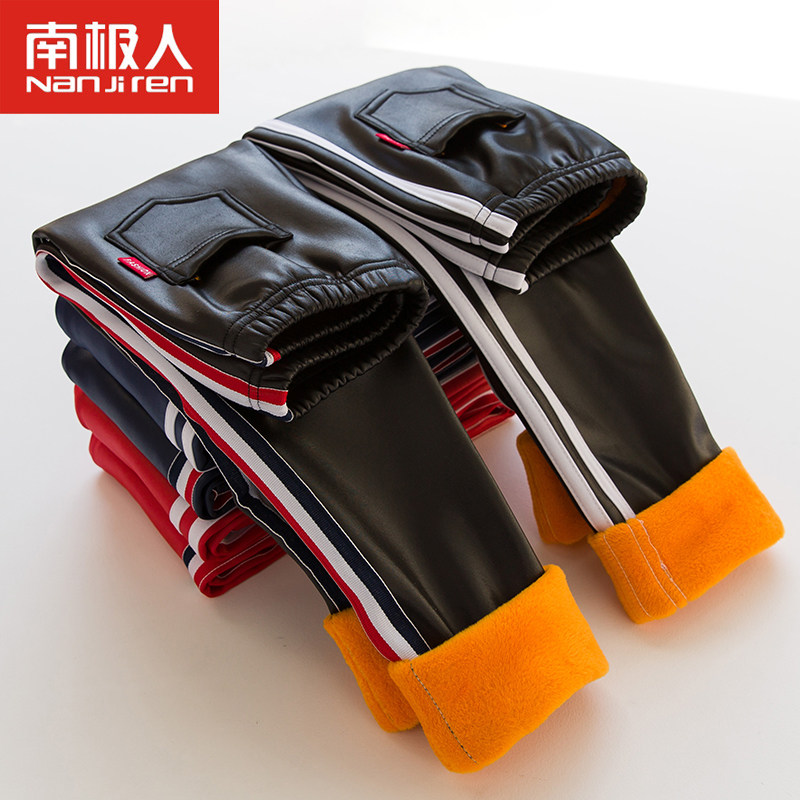 baby leather leggings