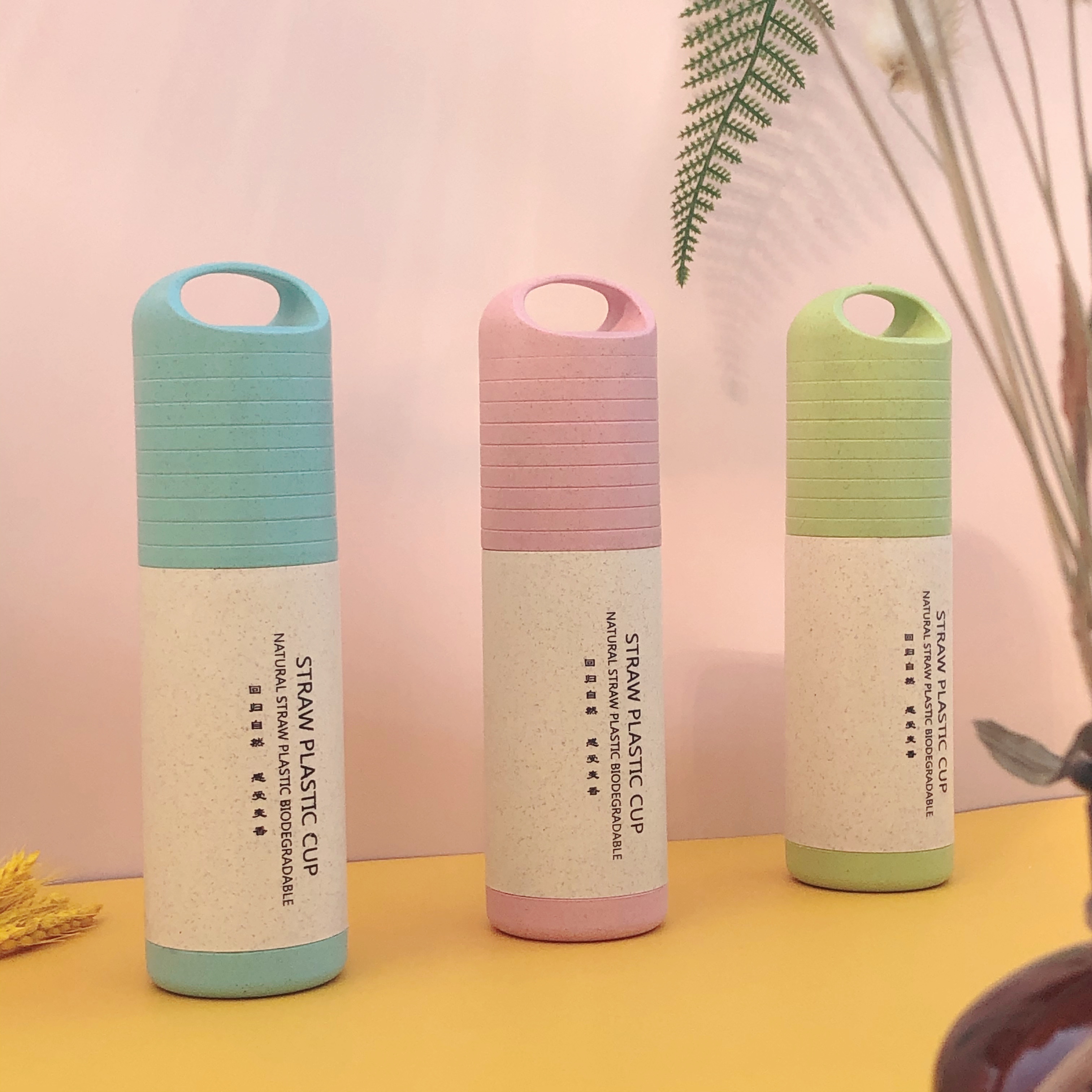 Travel toothbrush storage box portable tooth cylinder cup wheat incense thickened tooth set box travel toothbrush cup wash cup supplies