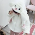 Áo khoác lông trẻ em 2018 mới cho bé nữ áo cotton dày sang trọng trùm đầu dễ thương Quần áo cotton ấm áp mùa đông áo khoác trẻ em nữ 10 tuổi Áo khoác