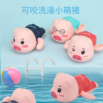 Baby bath toys Baby water play piggy Children shower Girls 1-2 years old Boys 2 infants 1 dig sand