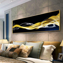 Light luxury abstract bedroom decoration painting Atmospheric living room sofa background wall hanging painting modern simple room bedside mural