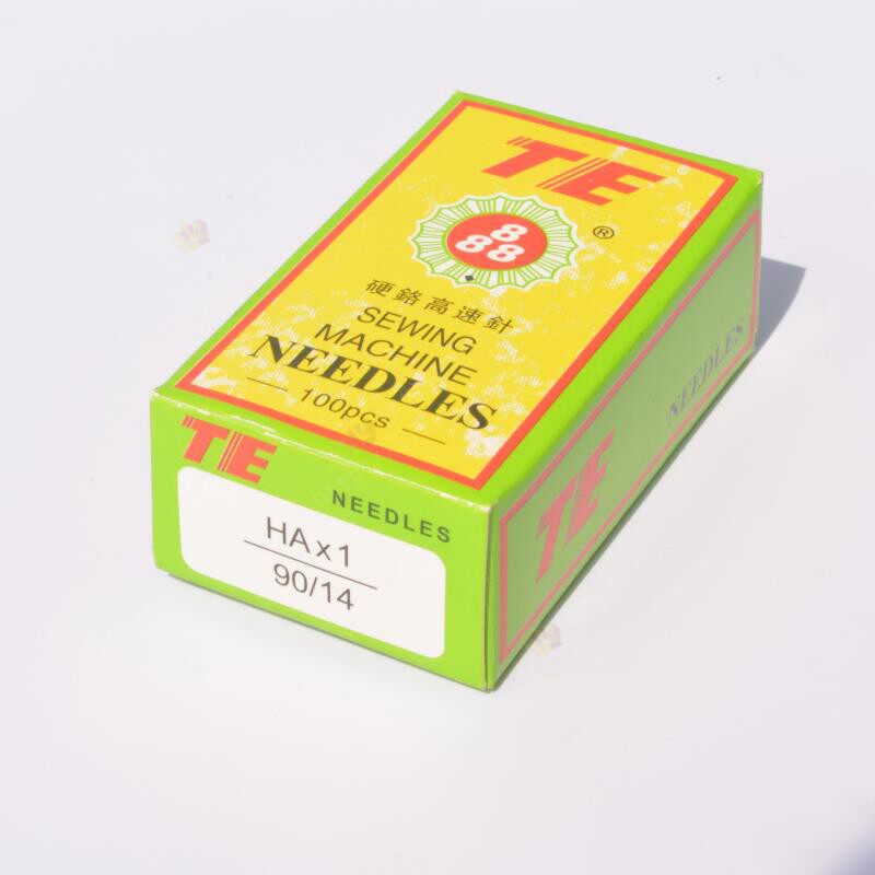 TE Sino-German 888 Home sewing machine needle Mini sewing clothes machine needle old pedalling machine needle HAx1 flat head D