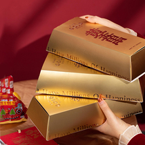 2022 New Years BRICS cookie Cookie Opener Packing Box of Snow Flower pineapple Egg Yolk Crisp box Bull Rolling Sugar Box