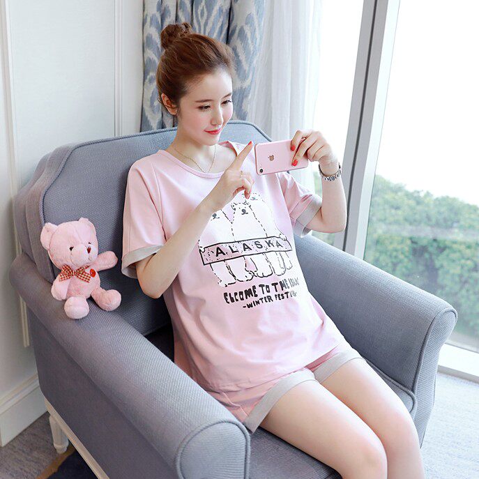 孕妇装夏装套装2017新款时尚款韩版两件套夏季休闲潮妈裙子怀孕期