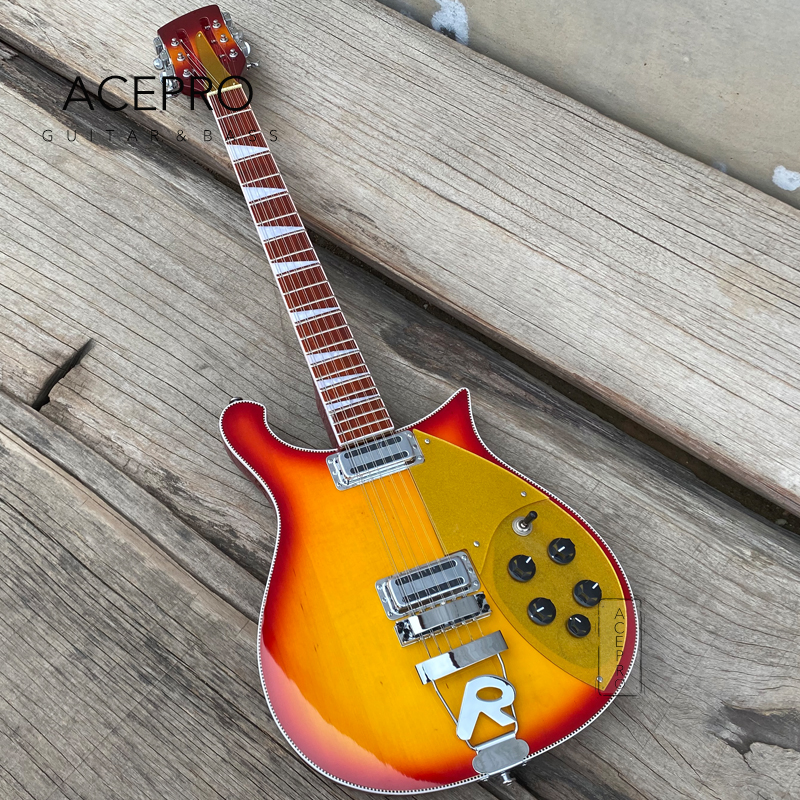 Acepro Rickenbacker 660 student professional grade 12 string electric guitar domestic
