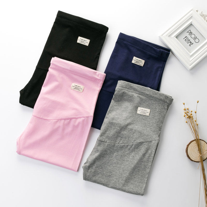 South Korea's new summer thin pregnant pants with seven - deck pants and shorts to weigh 200 pounds