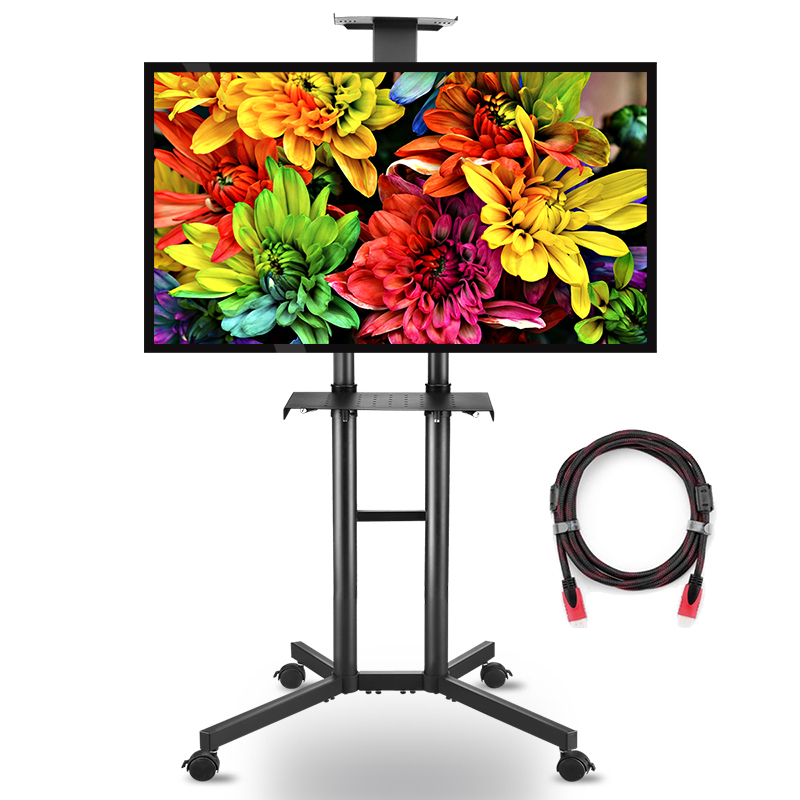 Zhiercheng Mobile TV Cart Lift Floor Bracket Vertical Millet Sharp Skyworth Universal Hanger 3270 Inches