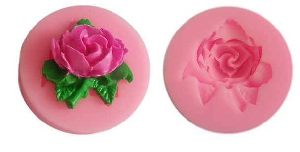 DIY khuôn mẫu Giống hoa hồng hoa cúc fondant silicone lỏng silicone khuôn mềm đất sét thủ công trang trí xà phòng khuôn bánh tart