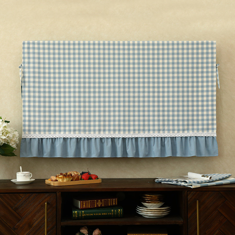 Angel Yaer American LCD TV cover set Curved screen dust cover cover cloth fabric hanging desktop universal