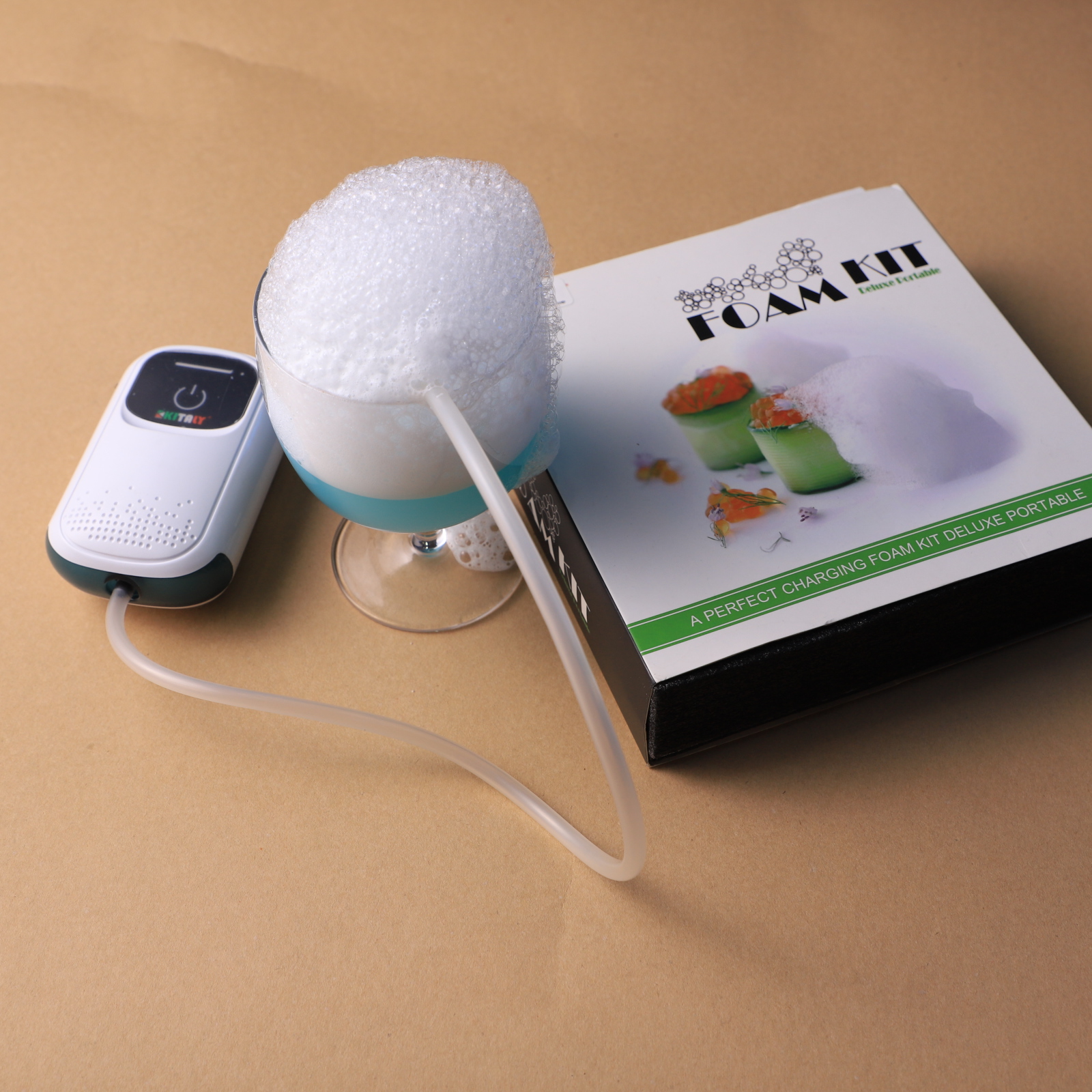 Barware Imported KITALY rechargeable molecular foam generator Molecular bartending equipment Foam machine