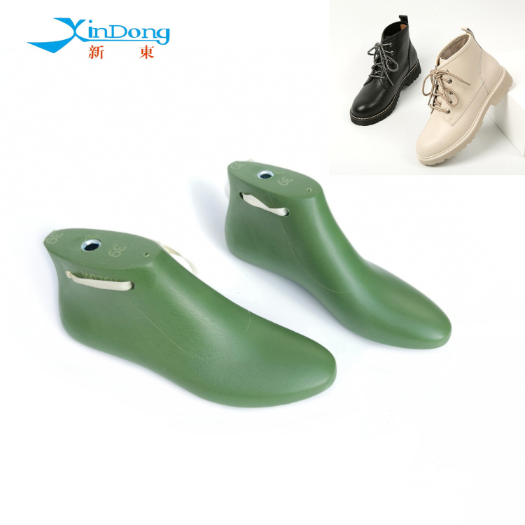 New inner pin high cylinder Martin boot shoe tree head female Chains Inren wind round head suede short boot shoe tree children W076H
