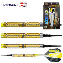British TARGET Dave Chisnall chisno straight tube tungsten titanium alloy soft tungsten steel darts soft dart