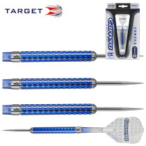 TARGET CARRERA CORTEX series Blue titanium alloy straight tube 22g hard tungsten steel dart Dart