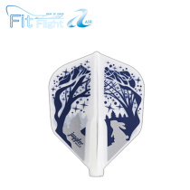 COSMO FIT Flight Juggler Queen White Night AIR series small square wing dart leaf