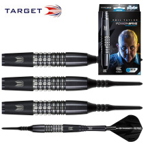 target Taylor G4 black titanium tungsten steel darts Phil Taylor Power 9five Gen4 soft dart