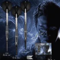 TARGET RISING SUN2 2 village pine tree series Black titanium tungsten steel dart NO 5 soft dart wine barrel dart