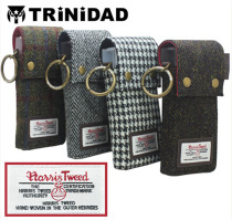 Thousand TRiNiDAD × HarrisTweed wool dart bag dart storage bag styling dart box
