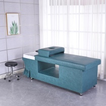 Factory direct sales net red full-lying Thai shampoo bed Barber shop Multi-functional hair salon head therapy with water heater massage