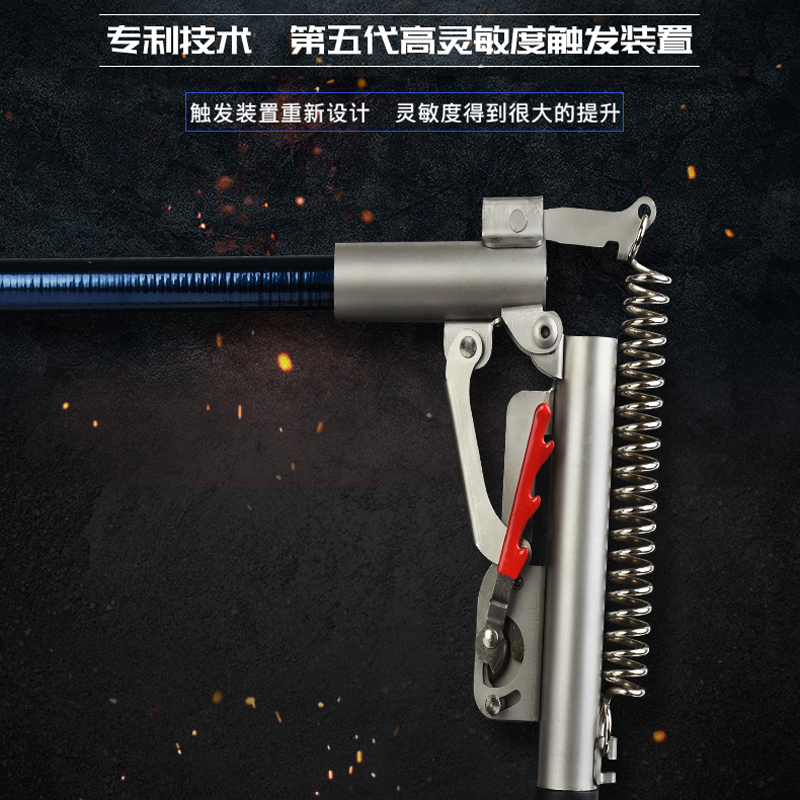 Hunting super hard automatic fishing rod sensitive spring rod sea rod sea rod throwing rod set special sea rod set