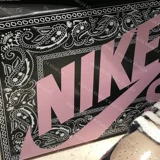 Khaki24 Nike Dunk Low TS Cashw Cashew Flower Flower Special Box подарочная коробка CT5053-001