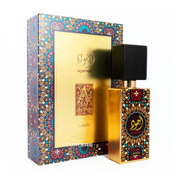 ຊື້ນ້ຳຫອມລາຕາຟາ ajwad in dubai luxury jasmine rose amber 60ml