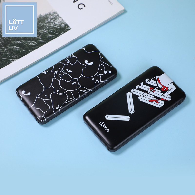 LATTLIV Life Worry-Free AMOO Series 10000mAh Power Bank Apple Phone Typec Power Bank - Taobao