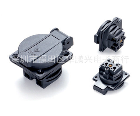 European standard power socket European waterproof conversion plug industrial socket 16A Russian French Korea export