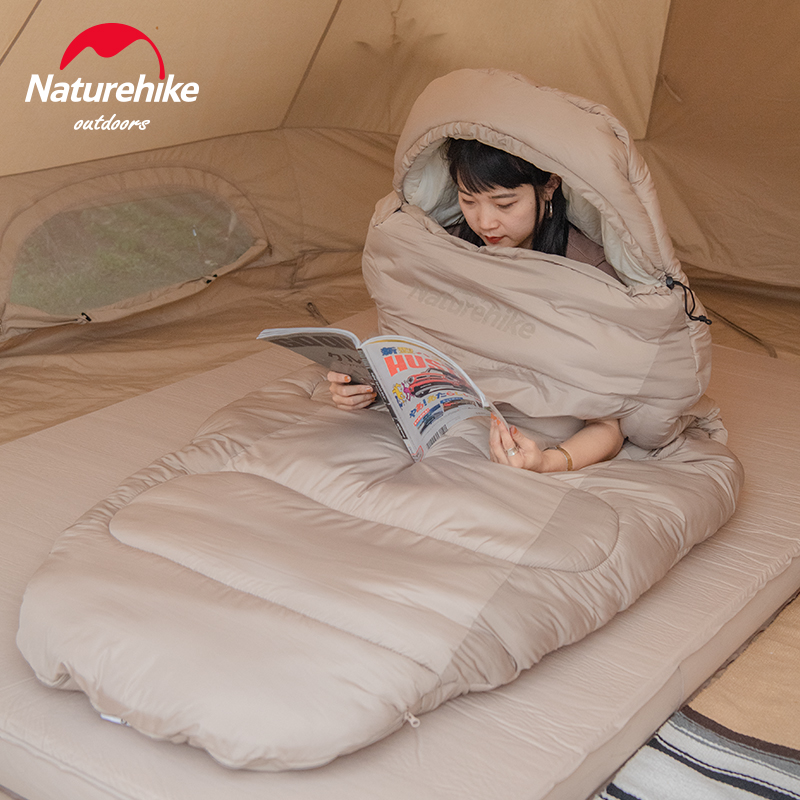 Naturehike Nor Customer Camp Adult Sleeping Bag Adult Winter Cotton Sleepcake Warm Thickness and Thickening PS300