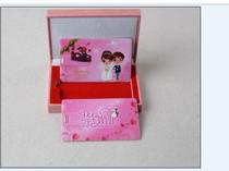 Business card wedding U disk 16G wedding gift USB disk card wedding U disk Wedding U disk Cartoon U disk