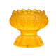 Glaze lamp holder multi-functional household lotus candle holder candle liquid ghee seven-color water cup