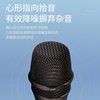Rechargeable Universal Wireless Microphone One-To-Two Home Ktv Singing Outdoor Stage Performance Universal Handheld Microphone