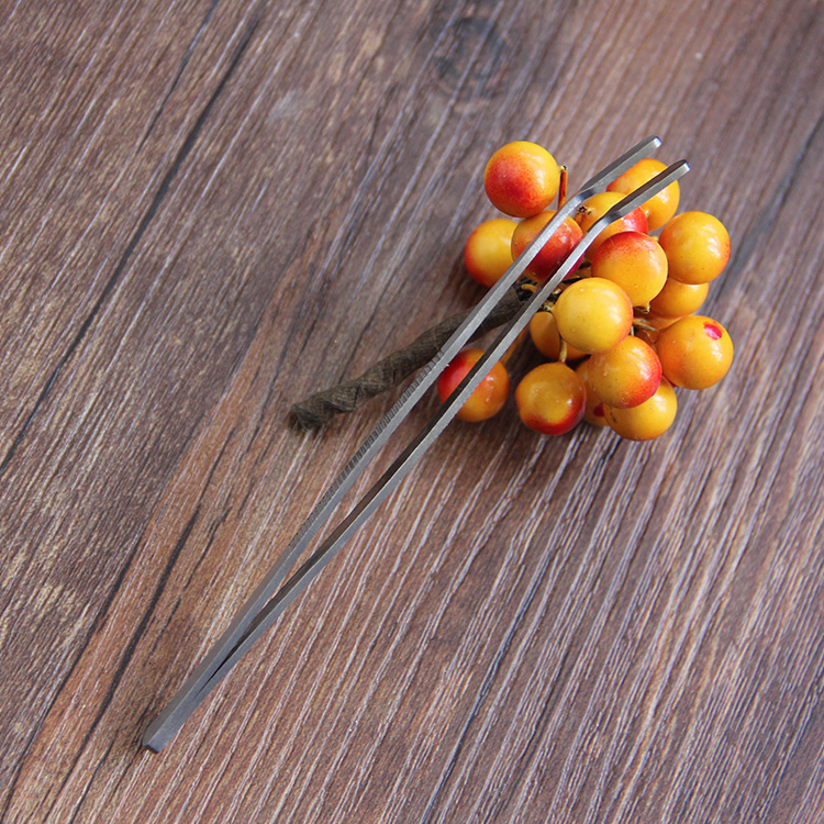 Kevin Teacher Recommended Special Fake Eyelash Tweezers Clip Tool Flat Mouth Clamp Assistive Clip Stainless Steel