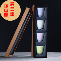 Kai Yunju Jingdezhen ceramic color glaze tea cup kung fu small tea cup thin porcelain owner Cup new product