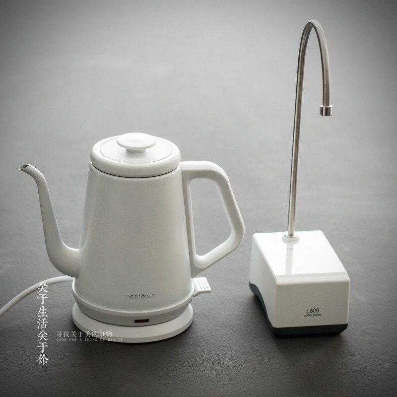 nathome Nordic Euro Mu NSH1810 Electric kettle 1L large capacity household kettle simple white