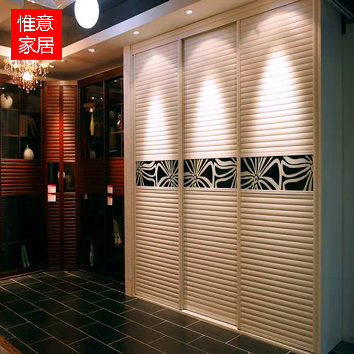 Beijing full house furniture set up living room partition Balcony Kitchen Toilet Bedroom Wardrobe Venetian sliding door moving door 