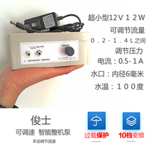 Junshi diaphragm pump automatic ultra-mini pumping self-priming pump Household small circulation pump miniature pump 12V silent